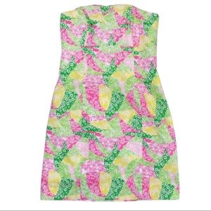 Lilly Pulitzer strapless dress